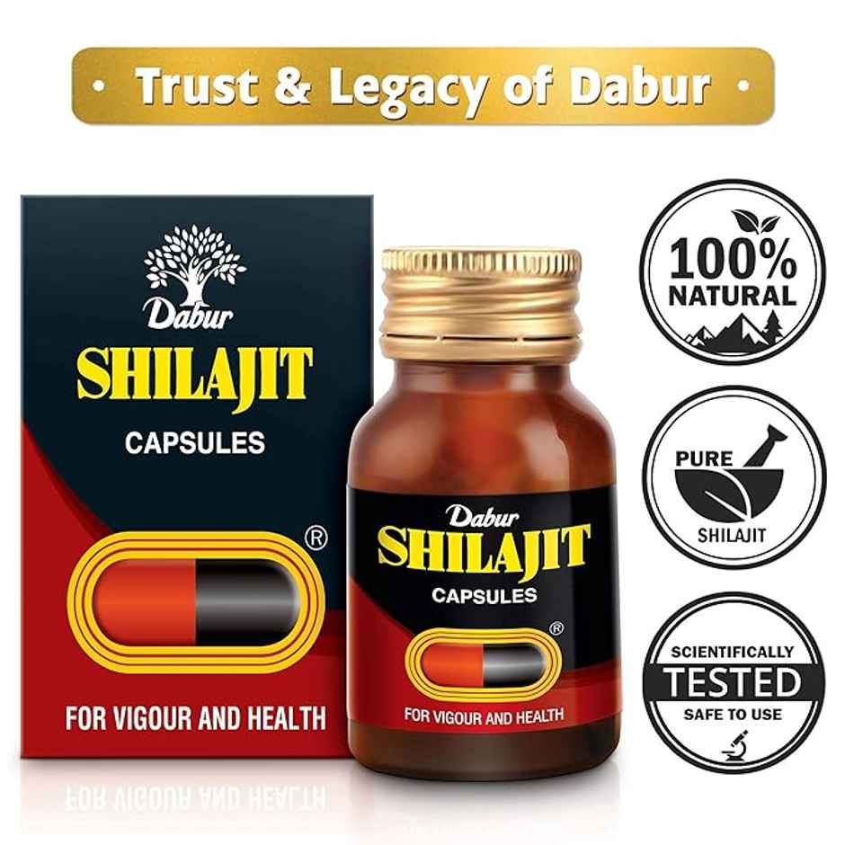 Dabur Shilajit Ayurvedic Capsule 30