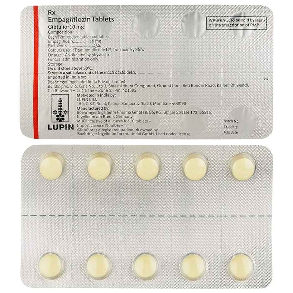 Gibtulio 10mg Tablet