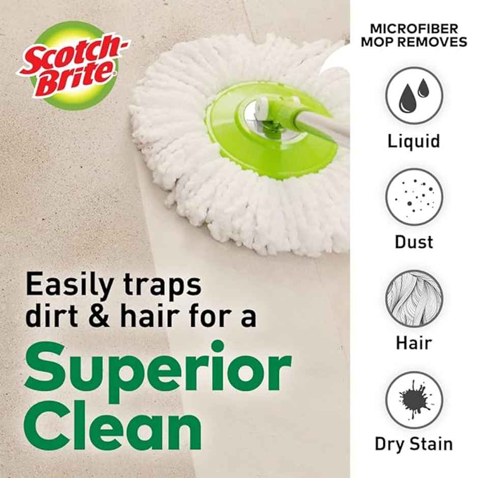 Scotch-Brite Refills for Twin Bucket Spin Mop