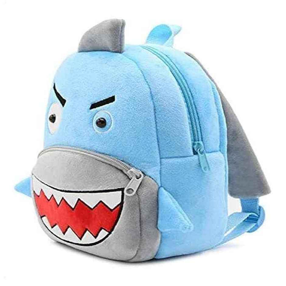 DearJoy Baby Shark Kids School Bag Backpack - Blue | 37cm