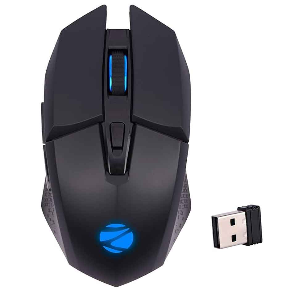Zebronics Shark Lite Gaming Mouse, 4600Dpi, Comfortable & Ergonomic, Rgb Lights, 6 Buttons