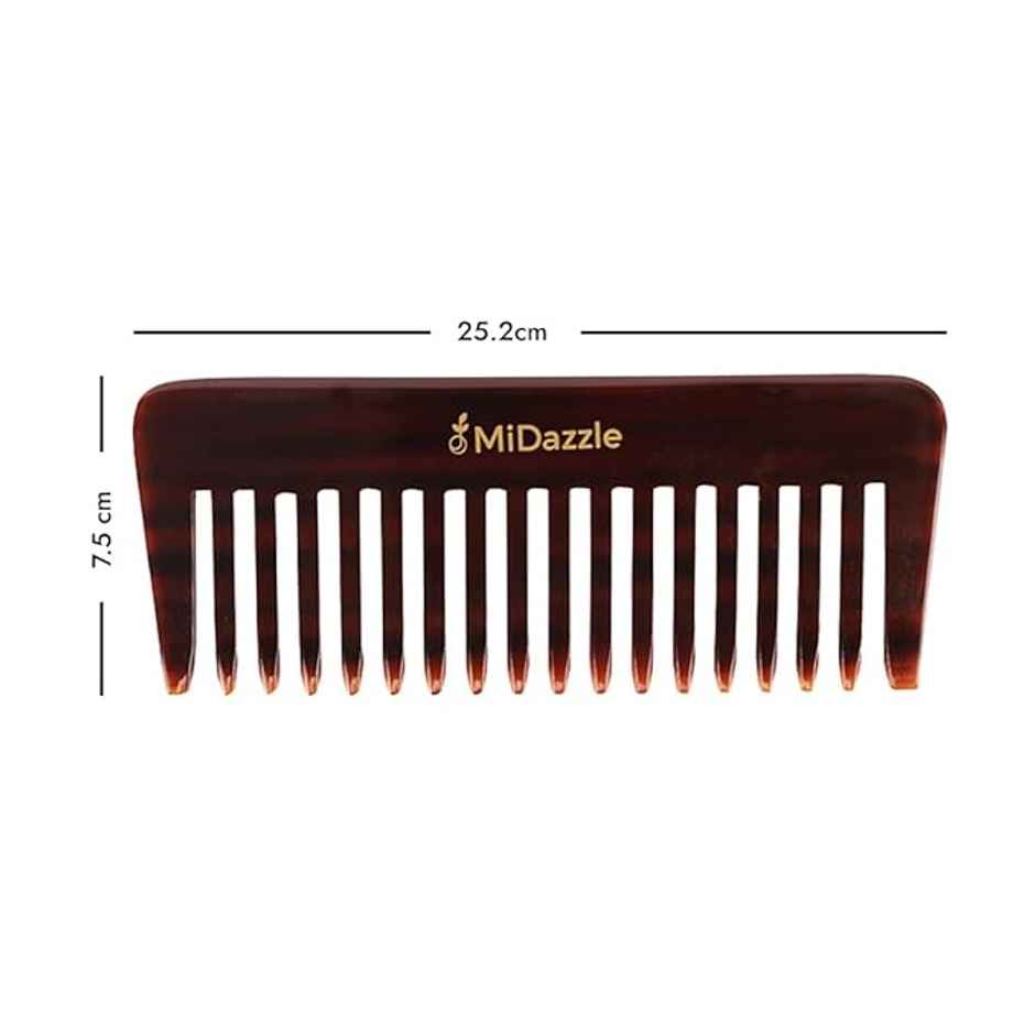 Midazzle Hand Crafted Shampoo Comb - 1D Small | MIHC2203