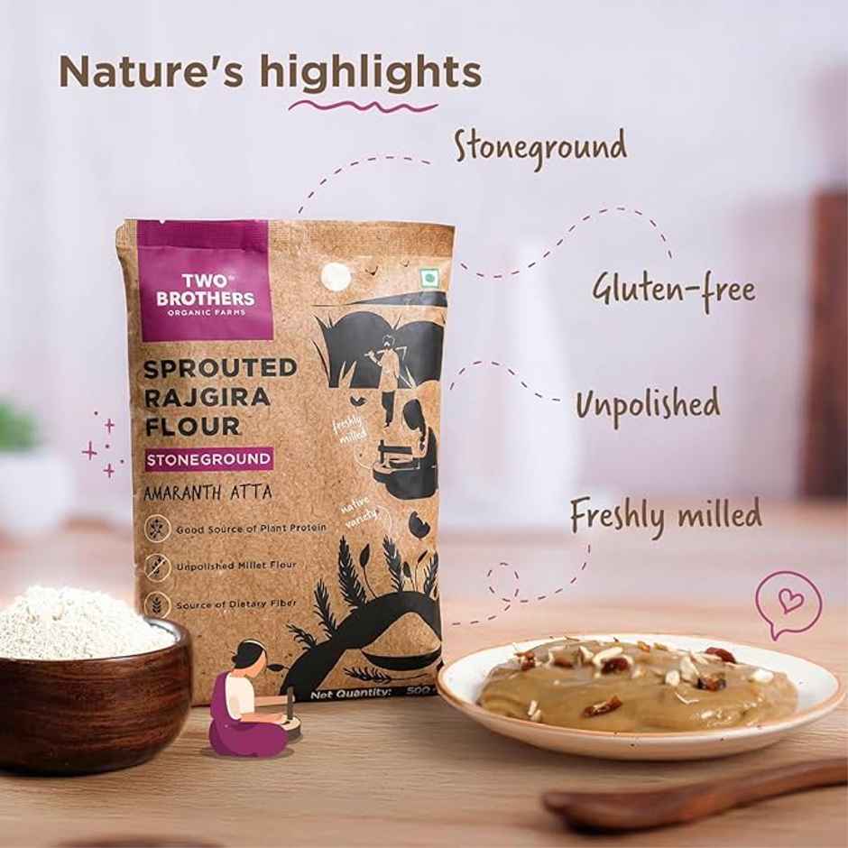 Two Brothers Organic Farm Rajgira Atta