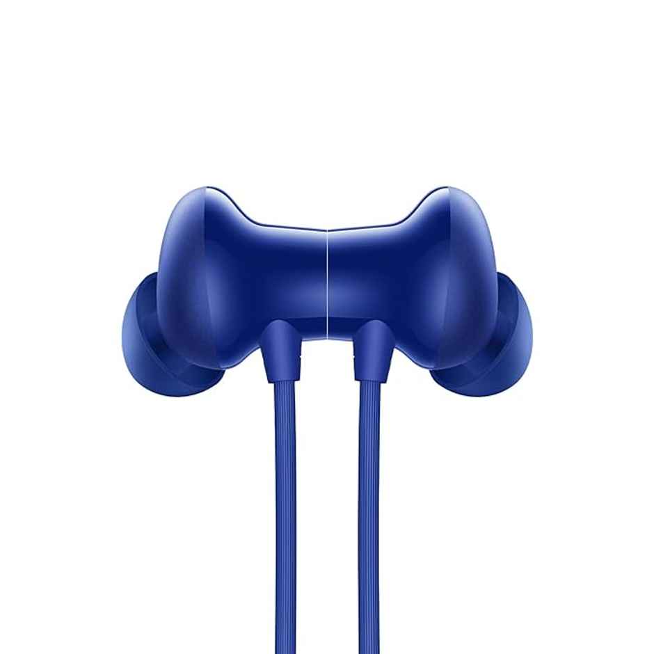 Oneplus Bullets Wireless Z2 with Mic, Bombastic Bass, 12.4 mm Drivers, 10 Mins Charge, 20 Hrs Music, 30 Hrs Battery Life, IP55 Dust & Water Resistant (Beam Blue)