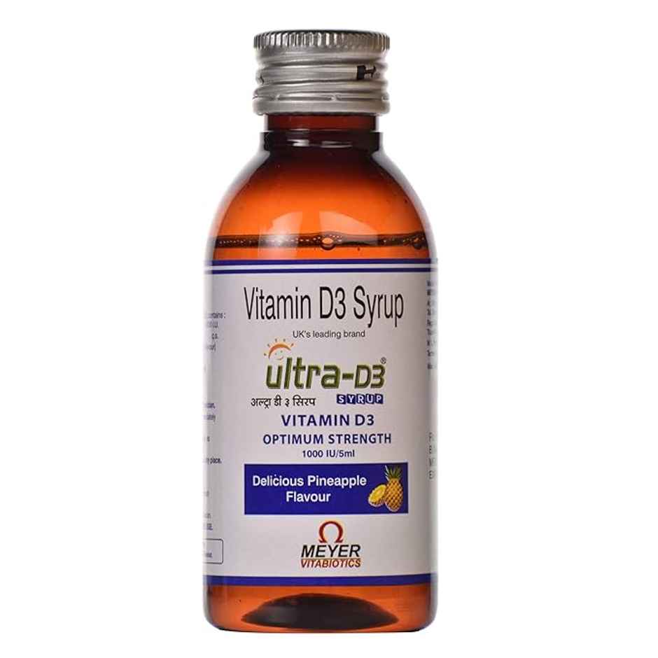 Ultra-D3 Vitamin D3 Delicious Pineapple Flavour Syrup