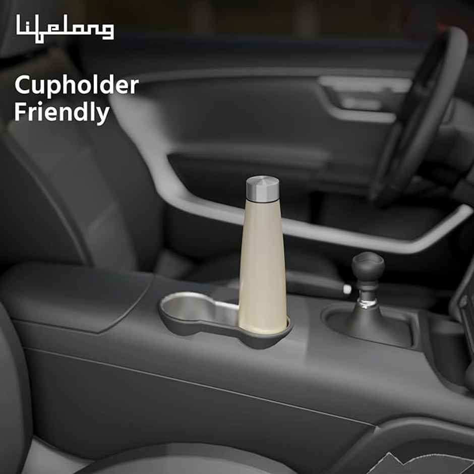 Lifelong Single wall bottle with Steel lid | 900 ml