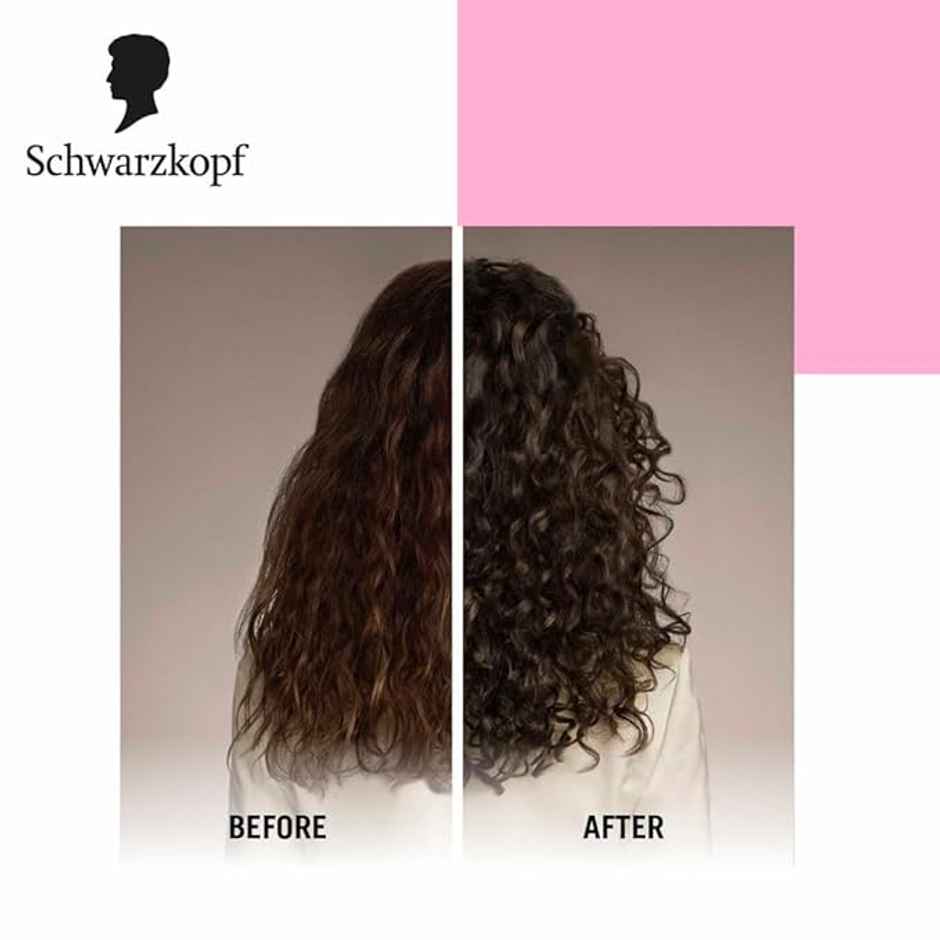 Schwarzkopf Taft Mousse Curl Hold 3 | Mousse For Curly Hair Routine | Long Lasting Curls