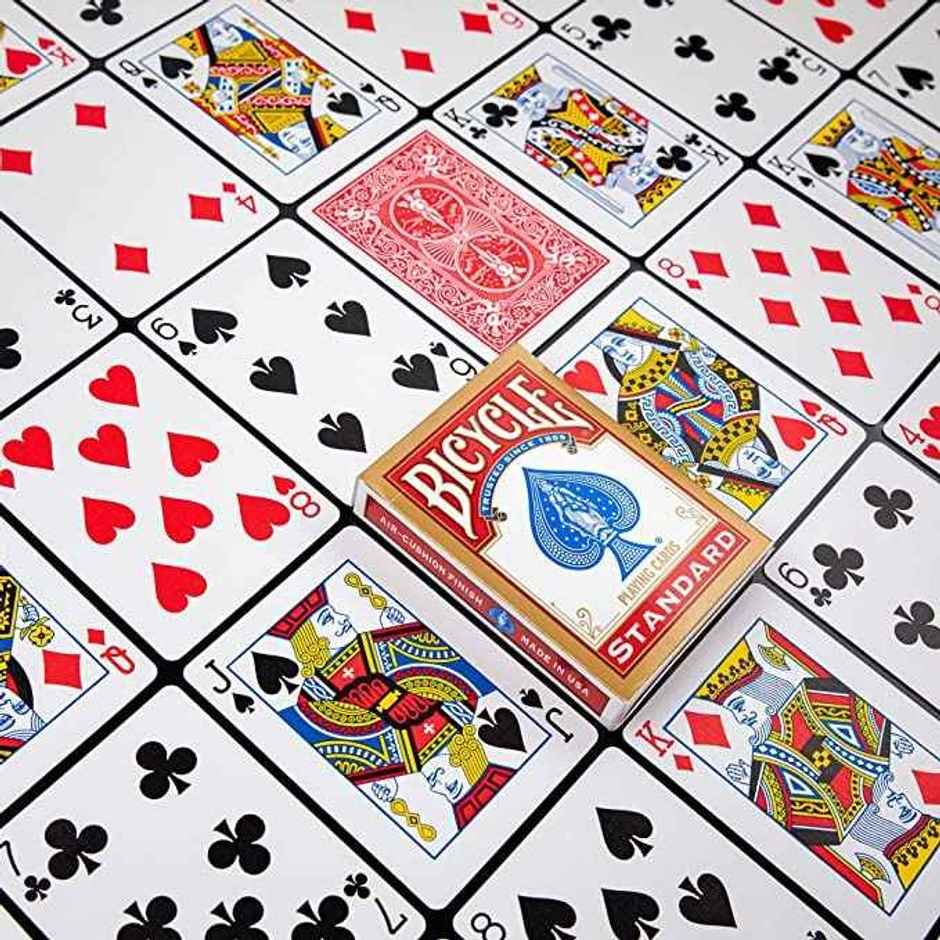 Parksons Cartamundi Bicycle Standard Rider Back Playing Cards | Colour May Vary