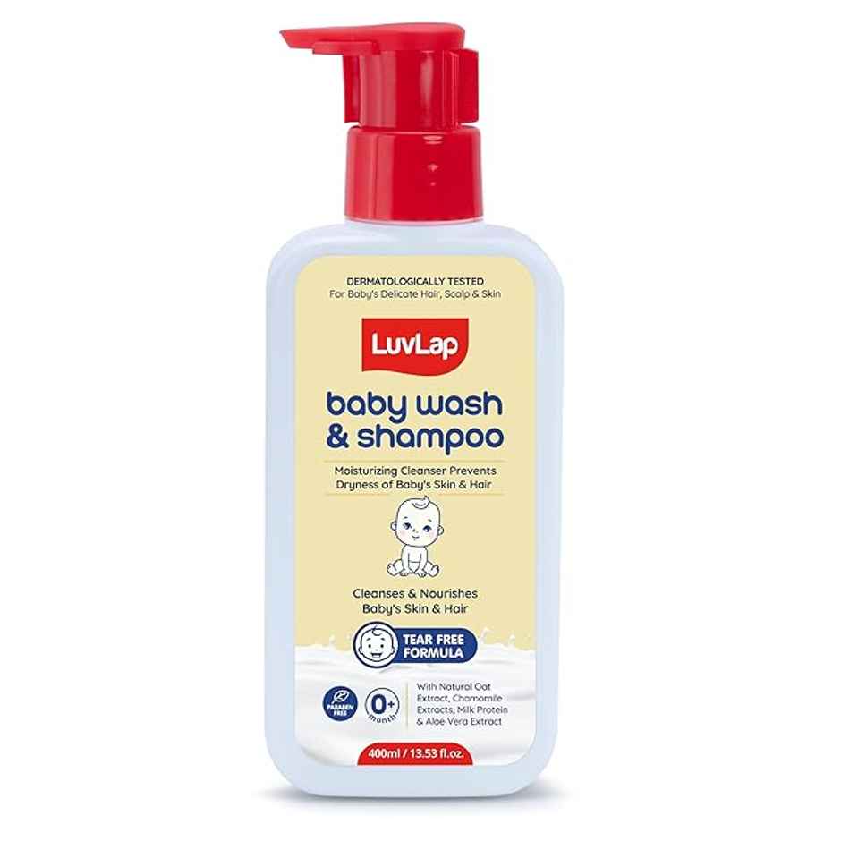 LuvLap Baby Wash Shampoo