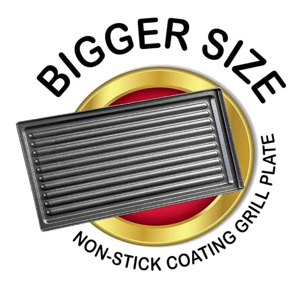 Havells Perfect Fill Plus 2 Slice 800 watt Grill Sandwich Maker (Black)