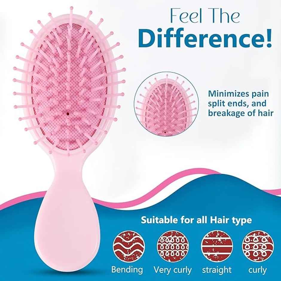 Midazzle Premium Unicorn Baby/Kids Hair Brush Pink |MIHB0020