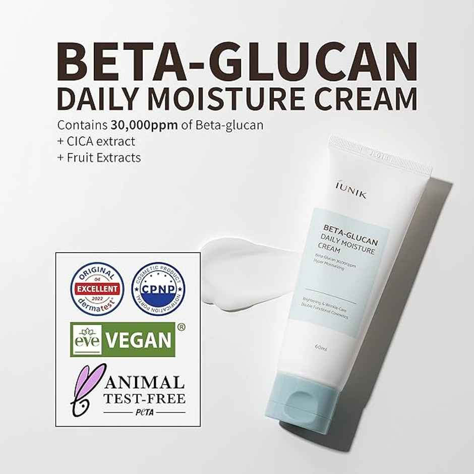 Iunik Beta Glucan Daily Moisture Cream