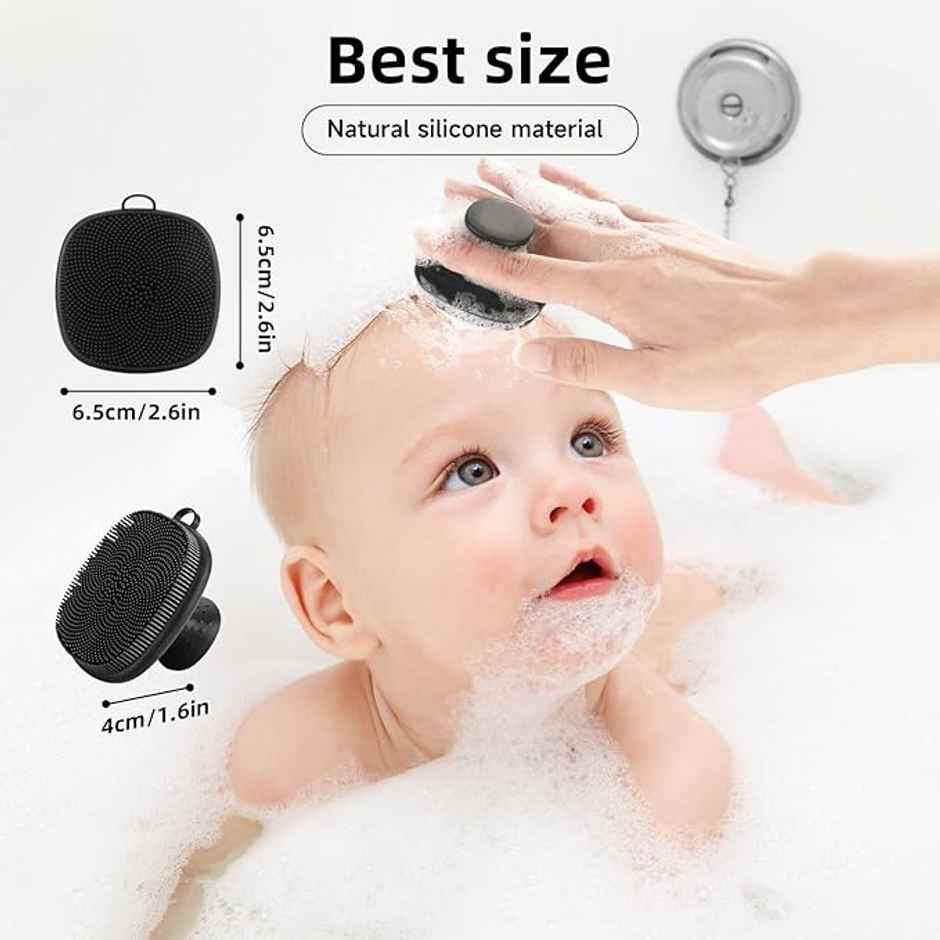 Beautiliss Silicone Face Scrubber For Soft Exfoliating Cleansing And Massaging Tool