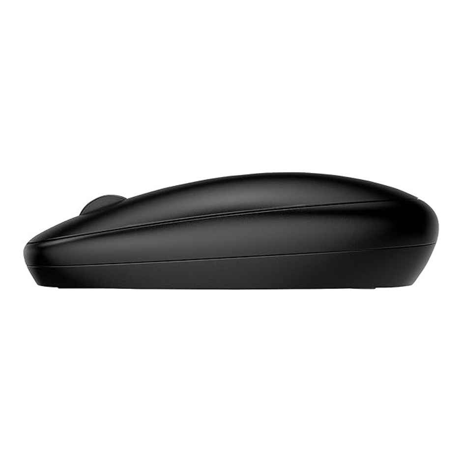 HP 240 Bluetooth Wireless Mouse with 3 Buttons/1600 DPI Red Optical Tracking/Sleek and Ambidextrous/Compatible to Windows 10, macOS, Chrome OS, 3 Years Warranty - Black