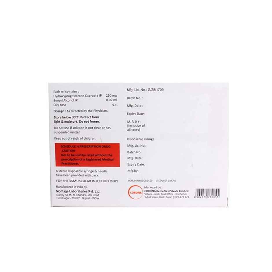Cor-9 500mg/2ml Injection