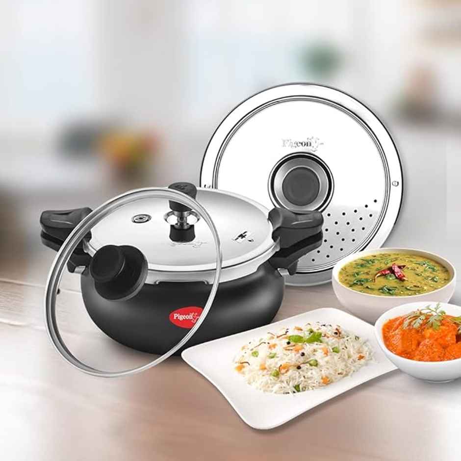 Pigeon Super Pressure Cooker - 5 L Outer Lid Ib - Ha