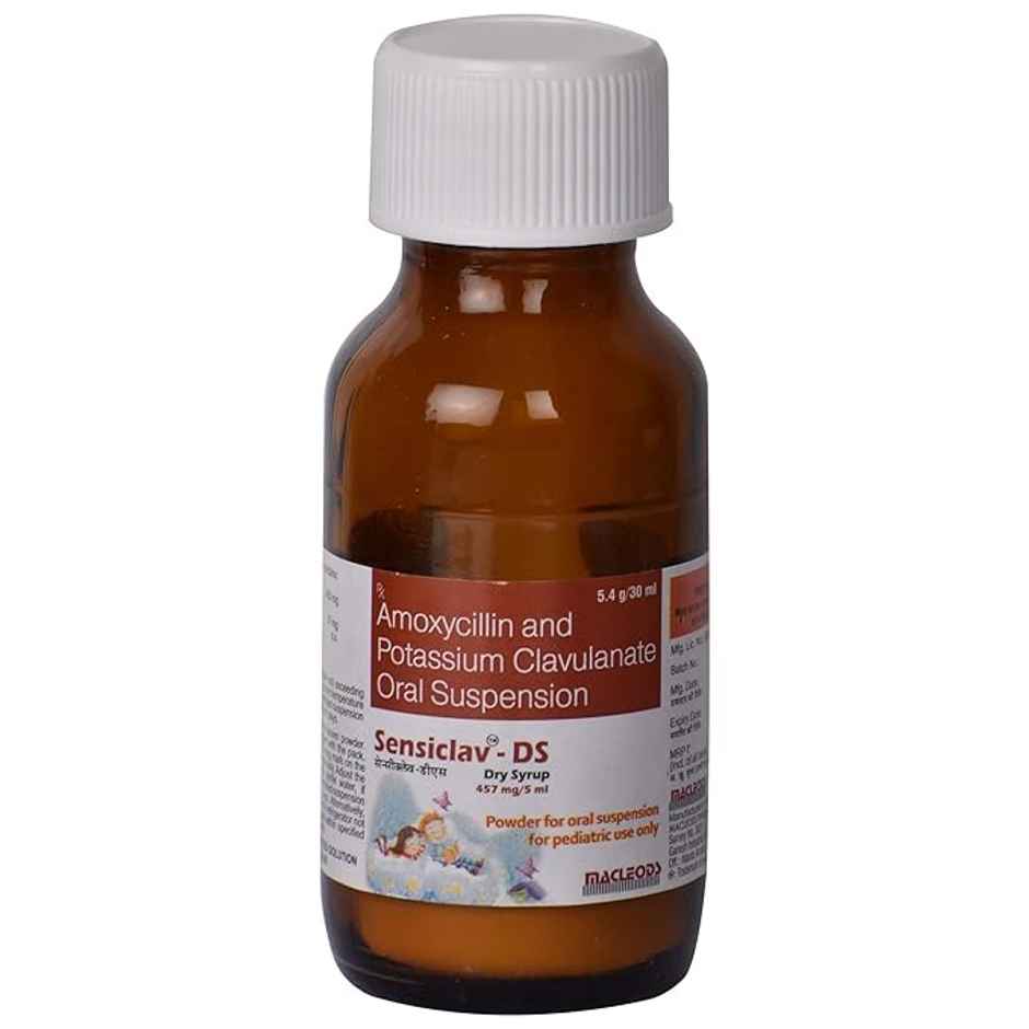 Sensiclav-DS 457mg Dry Syrup