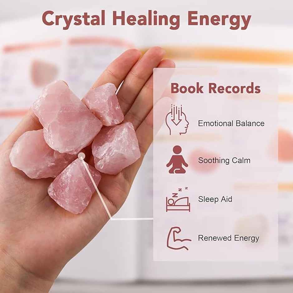 Bronson Professional Rose Quartz Gua Sha Face Massage Tool For Face and Neck Glowing Skin