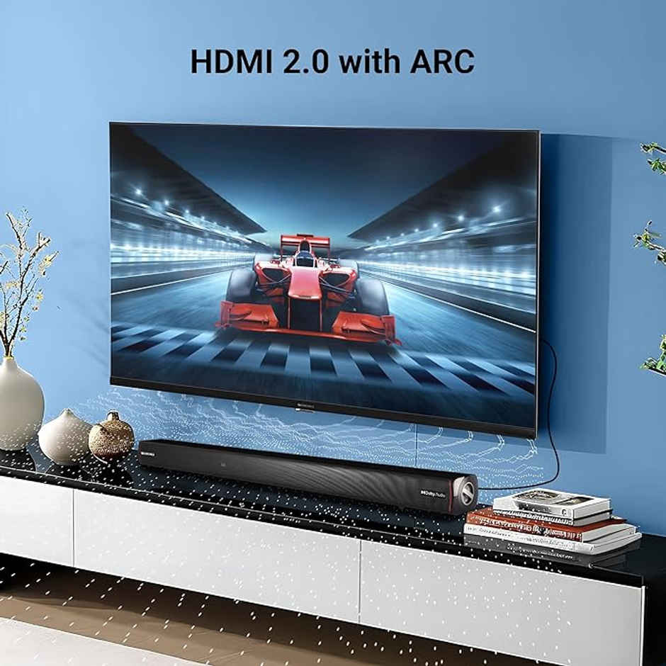 Zebronics HDMI 2.0 Cable, 3m, 4K/60Hz, 18Gbps, ARC, 3D, CEC, Male to Male HAA3020A