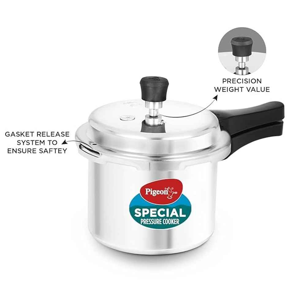 Pigeon Special 2 L, 3 L, 5 L Outer Lid Pressure Cooker