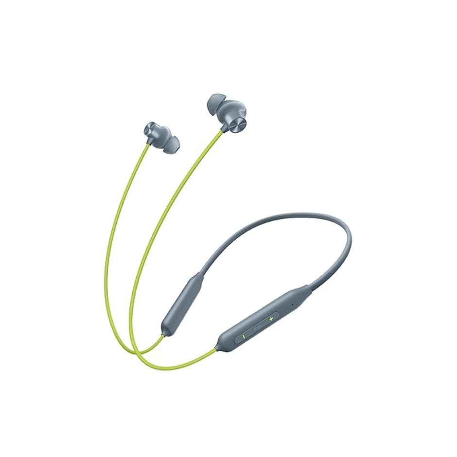 Oneplus Bullets Wireless Z2 with Mic, Bombastic Bass, 12.4 mm Drivers, 10 Mins Charge, 20 Hrs Music, 30 Hrs Battery Life, IP55 Dust & Water Resistant (Jazz Green)