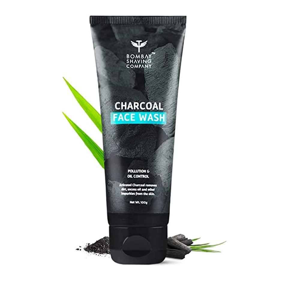 Bombay Shaving Company Cool Detox Face wash - Charcoal Deep Clean & Menthol Cooling 100g