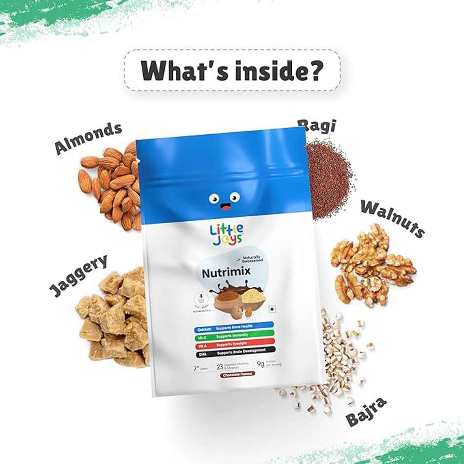 Little Joys Nutrimix Nutrition Powder Refill Pouch | 7-12 Years | Chocolate
