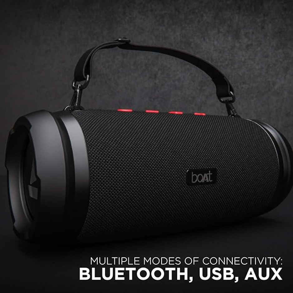 boAt Stone 1500 40W Portable Wireless Speaker with Roaring Sound | Dual EQs | Type-C | Active Black