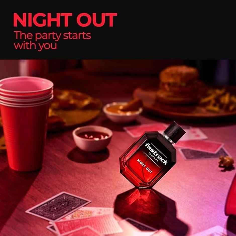 Fastrack Night Out Eau De Parfum For Men | Party Wear Fragrance