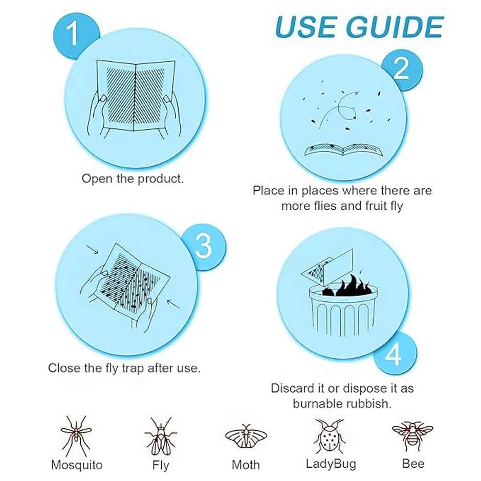 Lifekrafts Fly Glue Board Sticky Trap