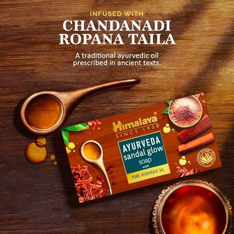 Himalaya Ayurveda Sandal Glow Soap 75g