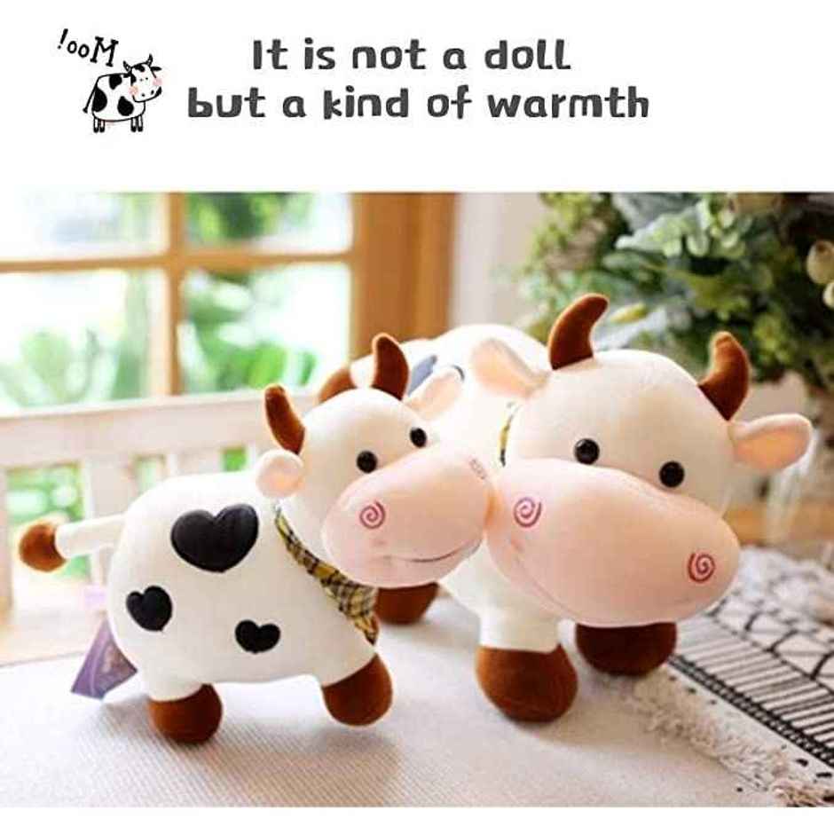 Babique Cow Tremp Plush Soft Toy Cute Kids Animal Home Decor Boys/Girls (30 cm)