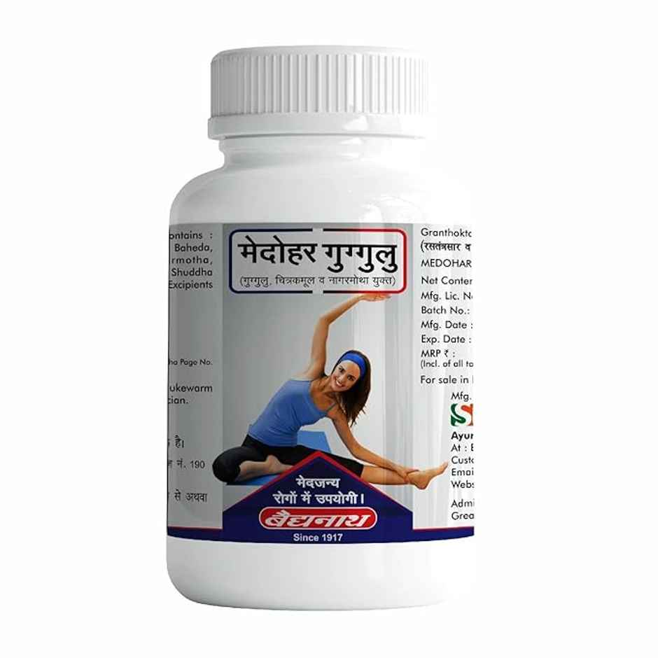 Baidyanath (Jhansi) Medohar Guggulu for Weight Management Tablet