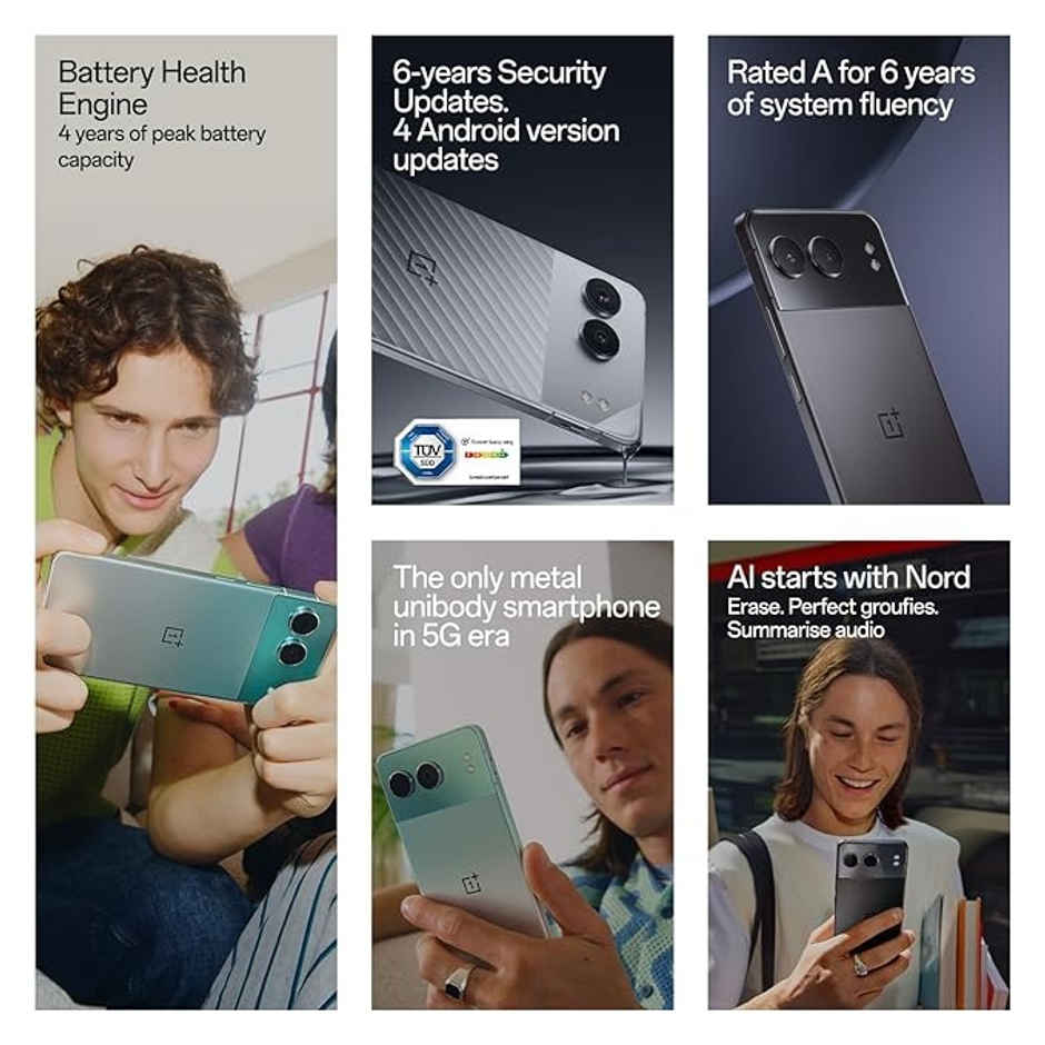 Oneplus Nord 4 | 8GB | 256GB | Mercurial Silver