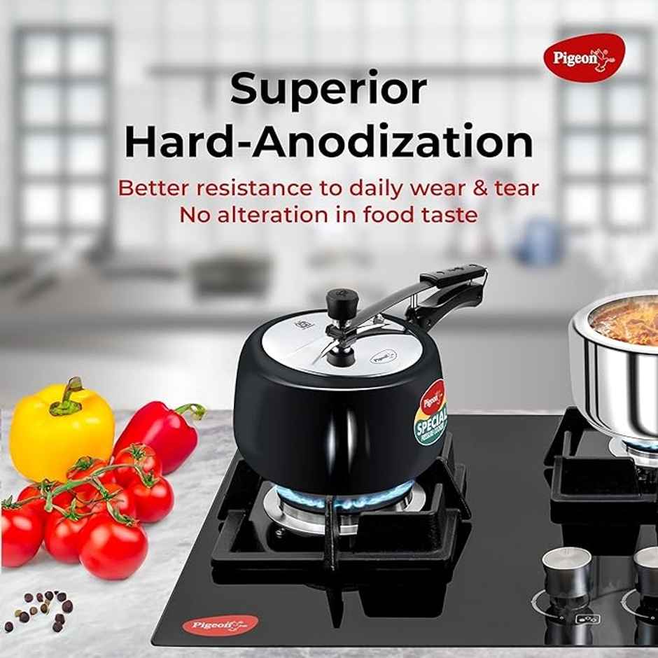Pigeon Special Plus 3 L Inner Lid Pressure Cooker | Hard Anodized