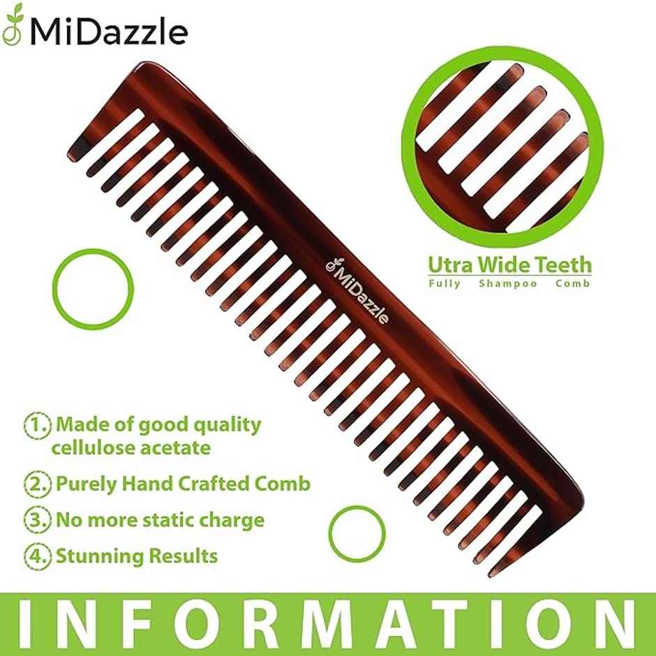 Midazzle Handmade/HandCrafted Edge Comb 1D | MIHC2210
