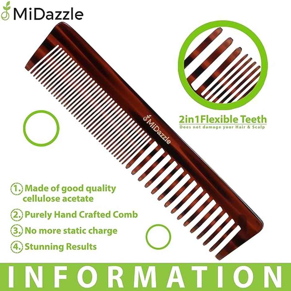 Midazzle Handmade/HandCrafted Edge Comb 1AD | MIHC2211