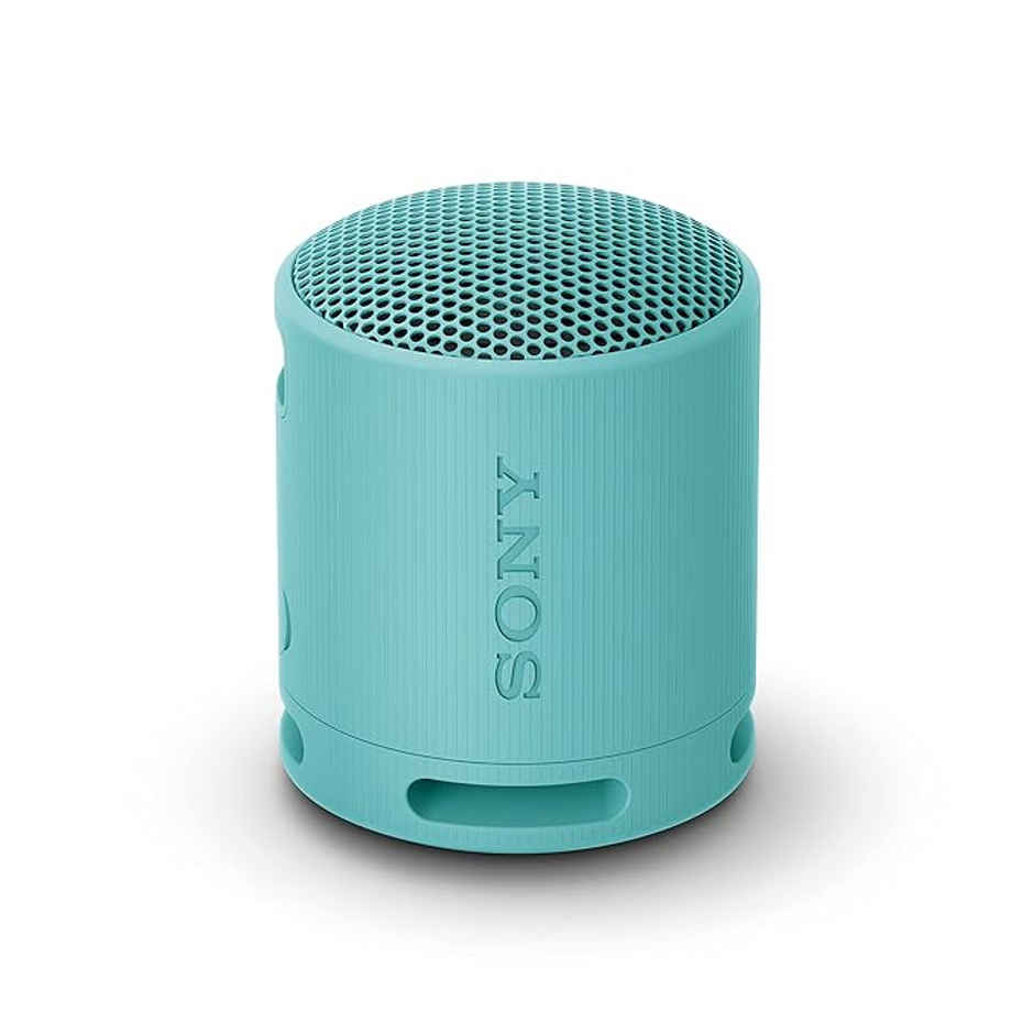 Sony SRS-XB100 Wireless Bluetooth Portable Super-Compact Speaker | Hands-Free Calling | Blue