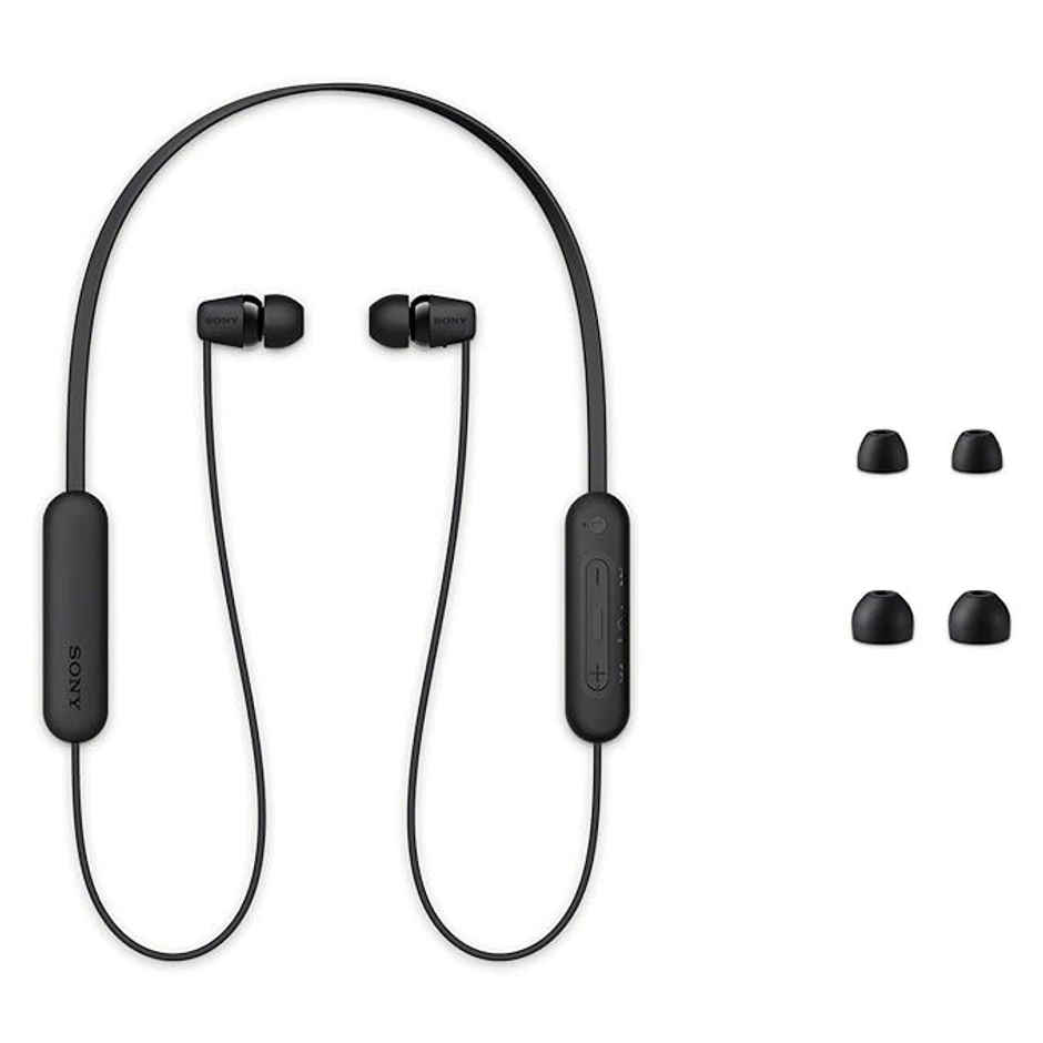 Sony WI-C100 Wireless Neckband - Deep Bass | Upto 25 Hours Battery