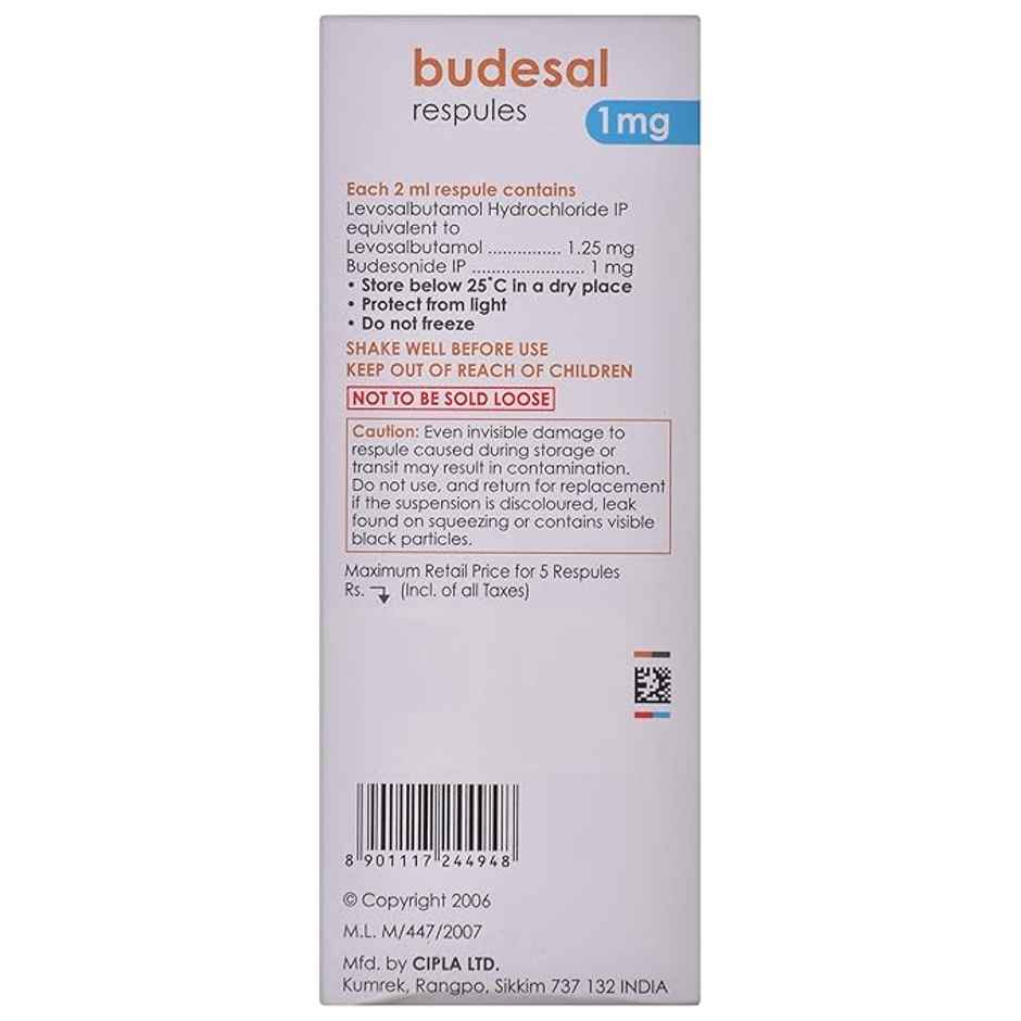 Budesal 1mg Respule