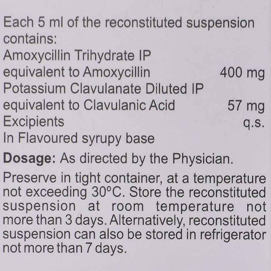 Sensiclav-DS 457mg Dry Syrup