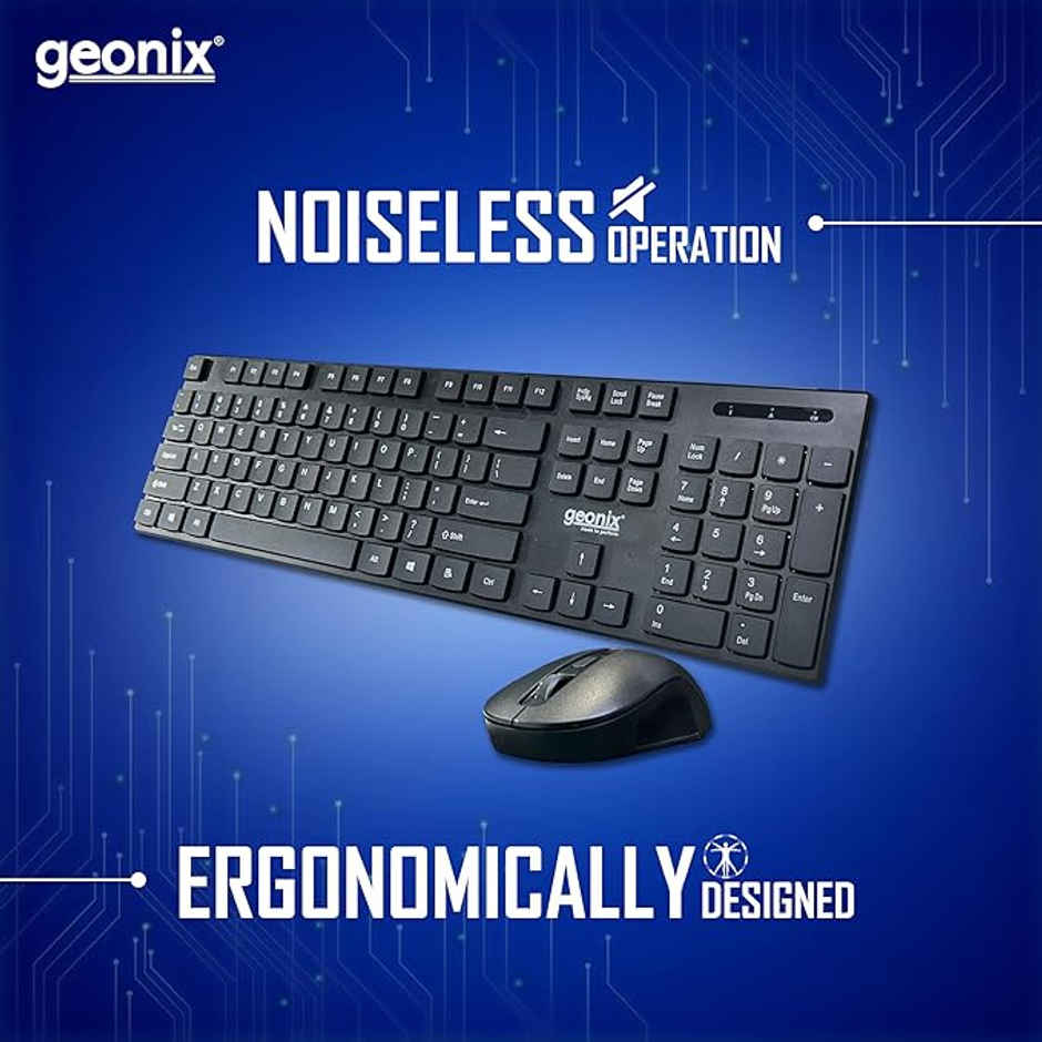 Geonix Cocoa C1 Keyboard and Mouse Wireless Combo