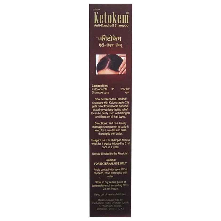 New Ketokem Anti Dandruff Shampoo