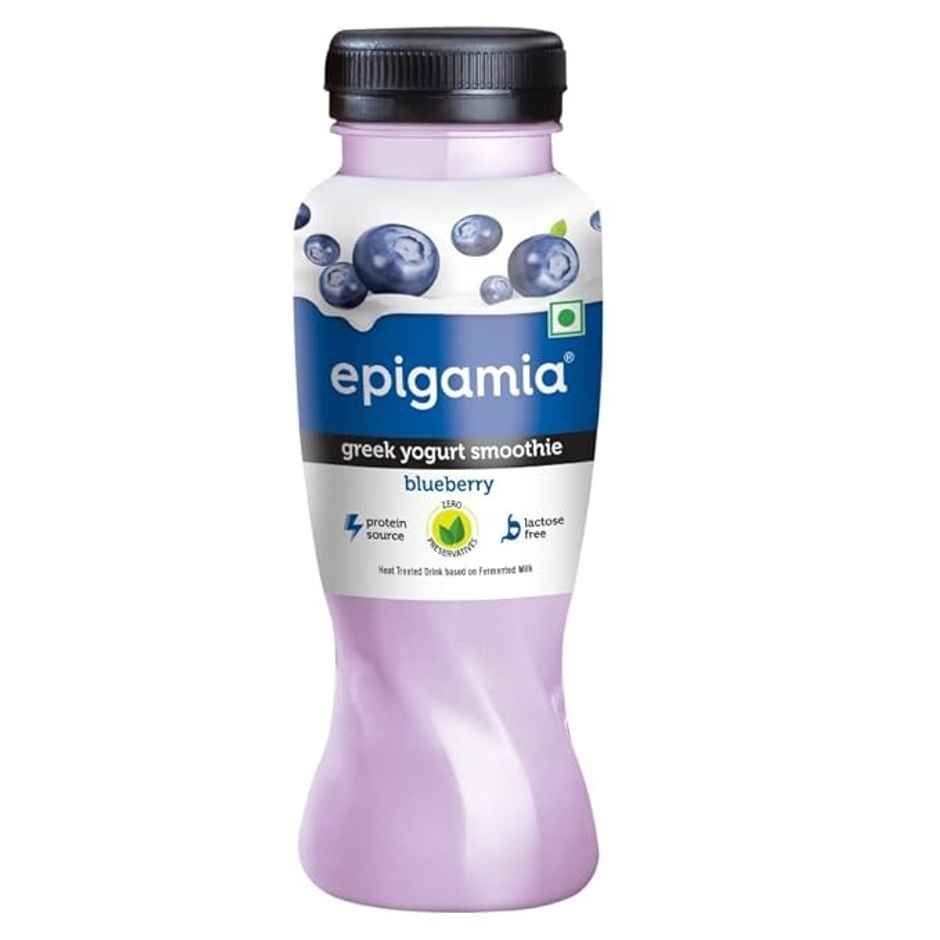 Epigamia Greek Yogurt Blueberry Smoothie Combo