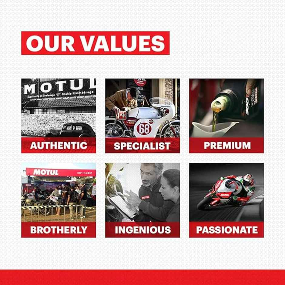 Motul 3100 4T Gold 20W50 API SM Technosynthese High Performance Semi Synthetic Engine | 1L