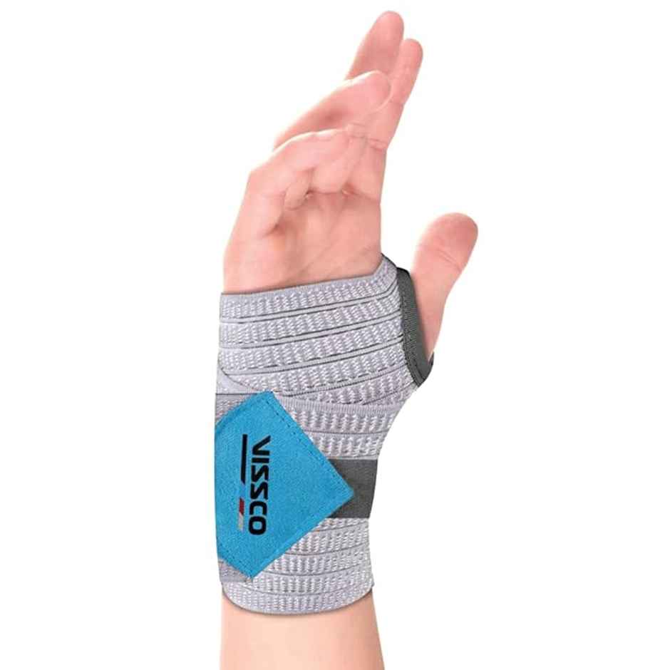 Vissco Wrist Brace (Mild Support) Grey