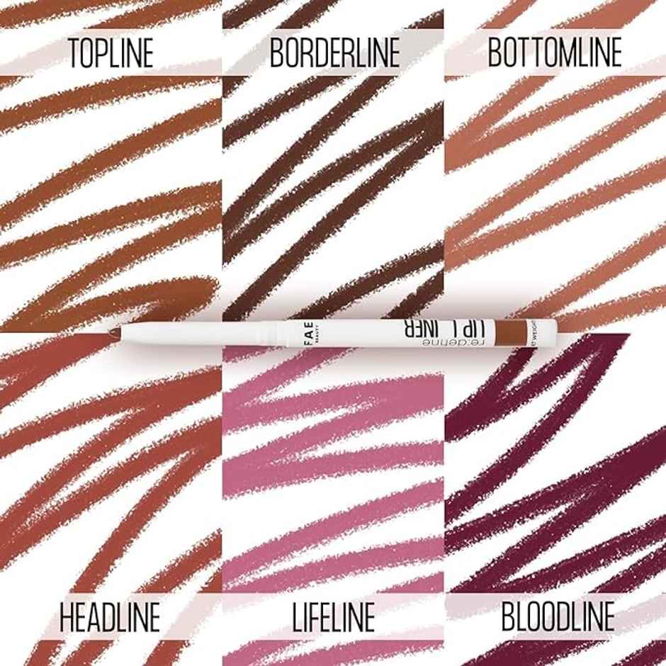 FAE Beauty Re:Define Lip Liner |Long-Lasting | Matte | Shade - Borderline