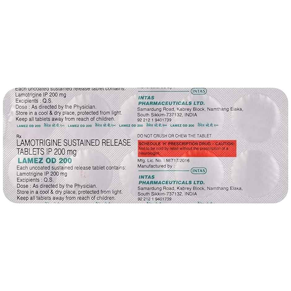 Lamez OD 200 Tablet SR