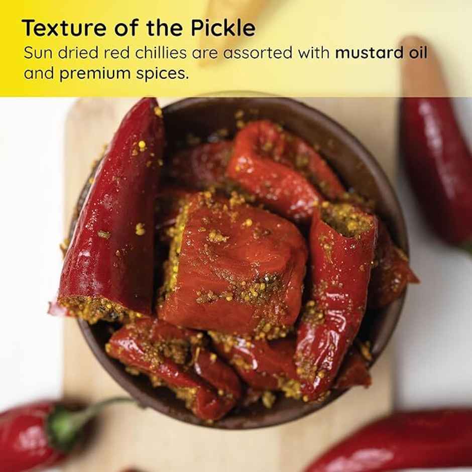 Farmdidi Stuffed Red Chilli Pickle