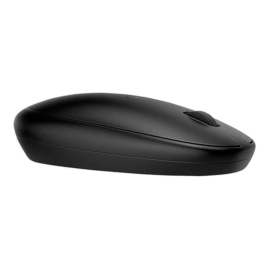 HP 240 Bluetooth Wireless Mouse with 3 Buttons/1600 DPI Red Optical Tracking/Sleek and Ambidextrous/Compatible to Windows 10, macOS, Chrome OS, 3 Years Warranty - Black
